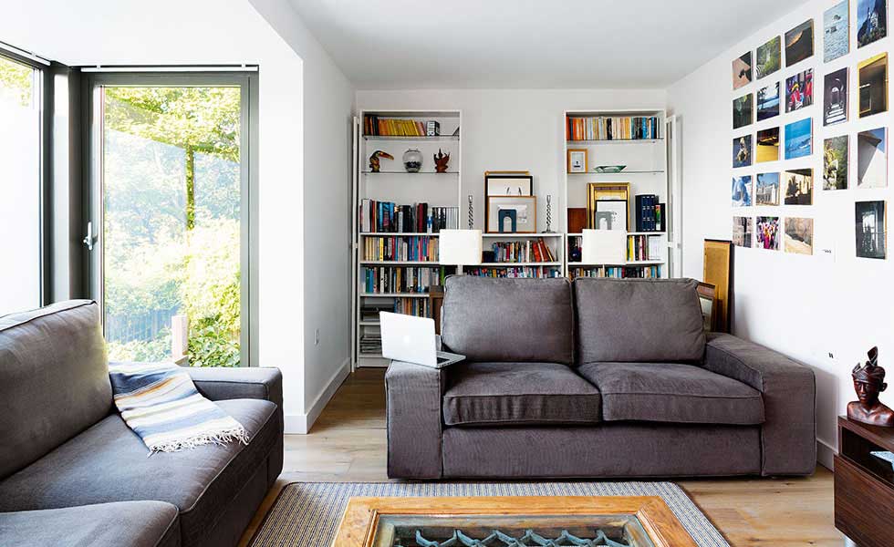 The new TV room