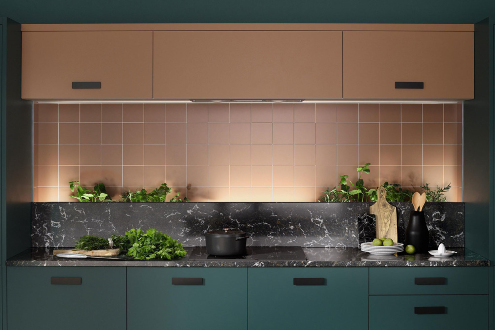 Two tone kitchen