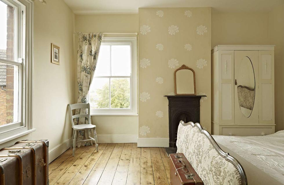 Restored Farmhouse Bedroom