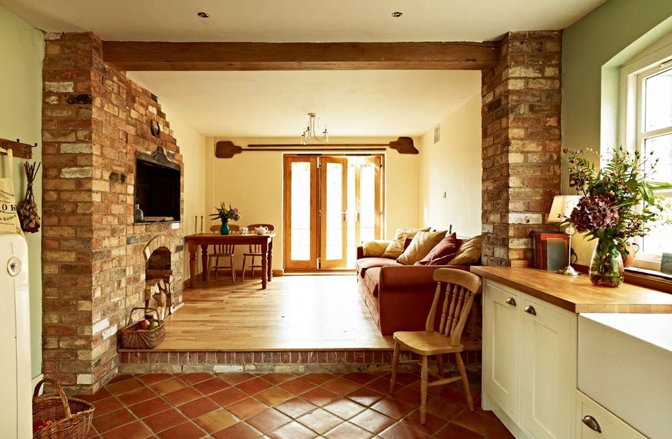 Restored Farmhouse Kitchen