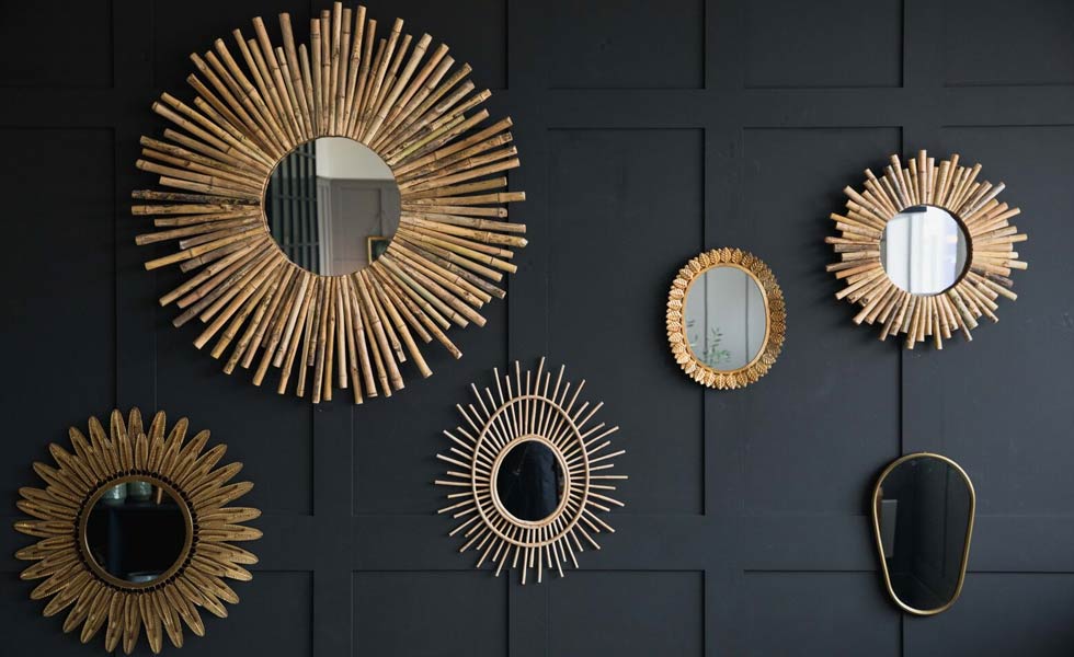 rose & grey home accessories mirrors