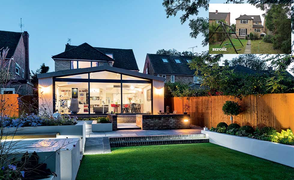 A remodel and extension of a 1950s home