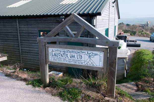 The Carpenter Oak Sign