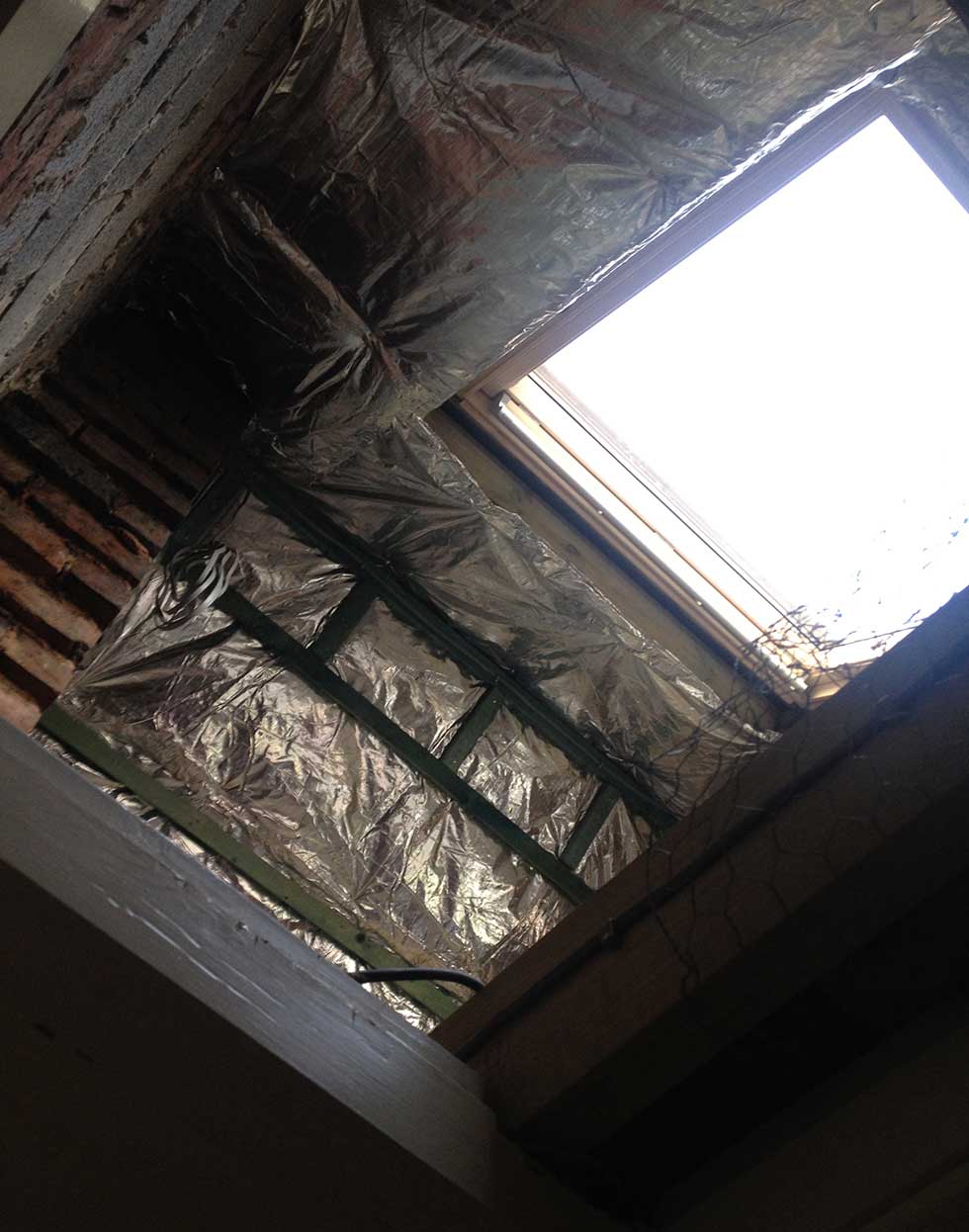 Slimline loft insulation