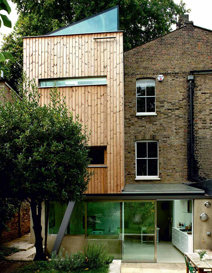 extension to terrace house