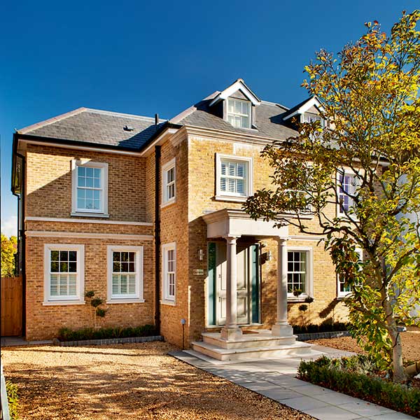 Classic Georgian-style self build