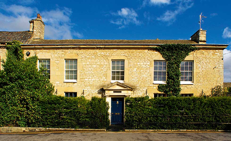 Restored Georgian townhouse