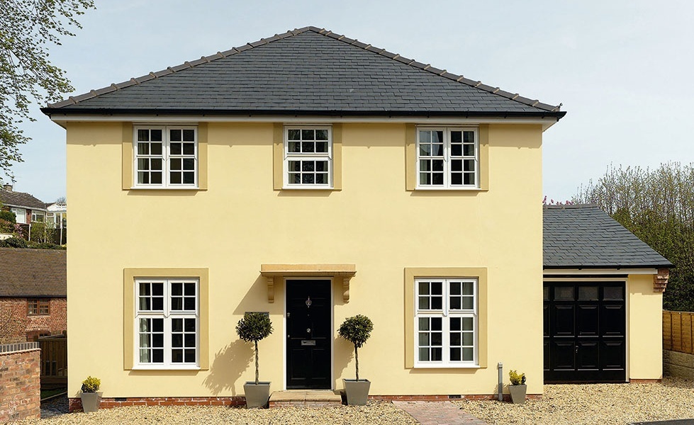 Georgian-style package house