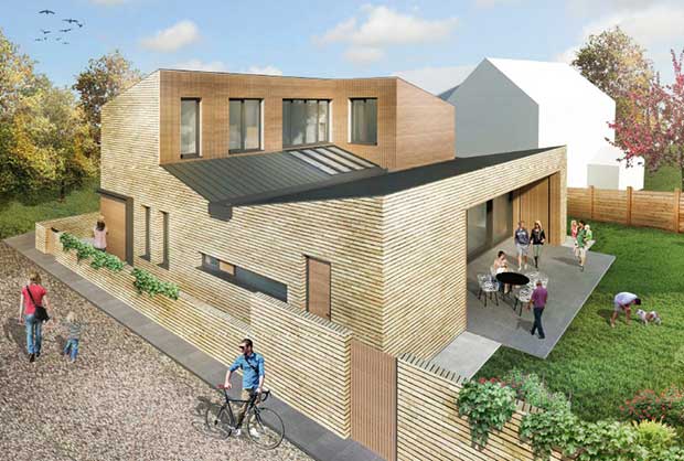 Passivhaus show home