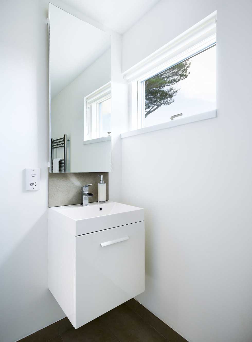 The bathroom