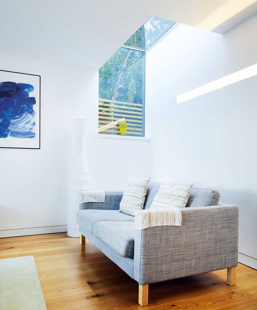 The living area