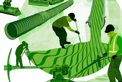 groundworkers graphic illustration