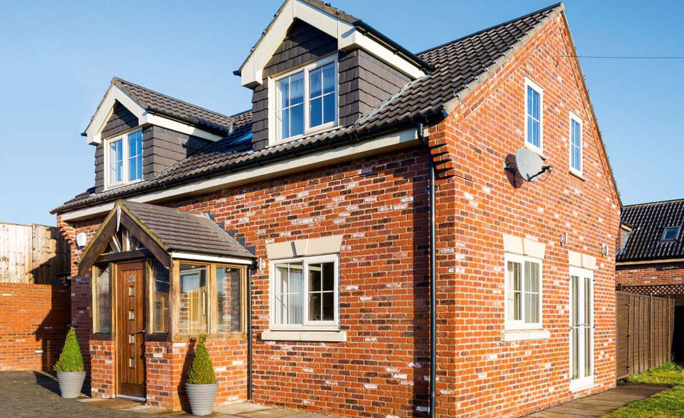 brick house exterior