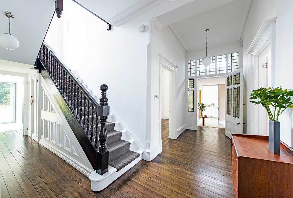 Victorian villa original feature staircase