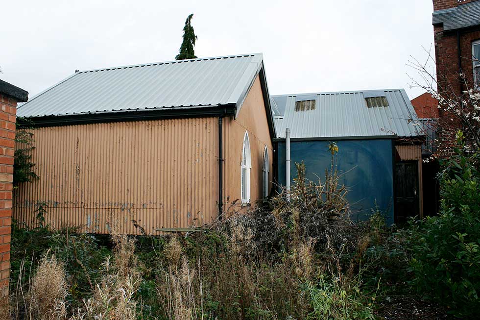 Tin Chapel renovation before work
