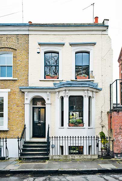 glazed london extension front exterior