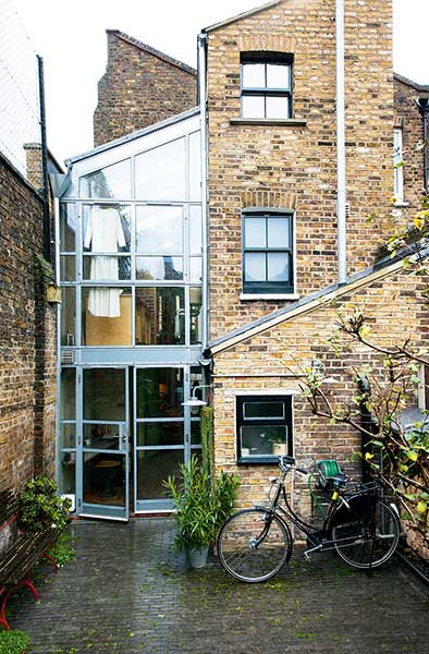 glazed london extension rear exterior
