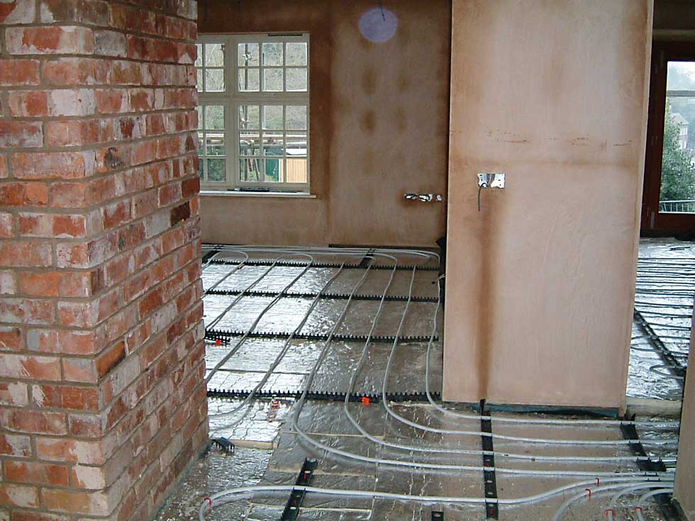 Self Build Schedule - Second Fix UFH
