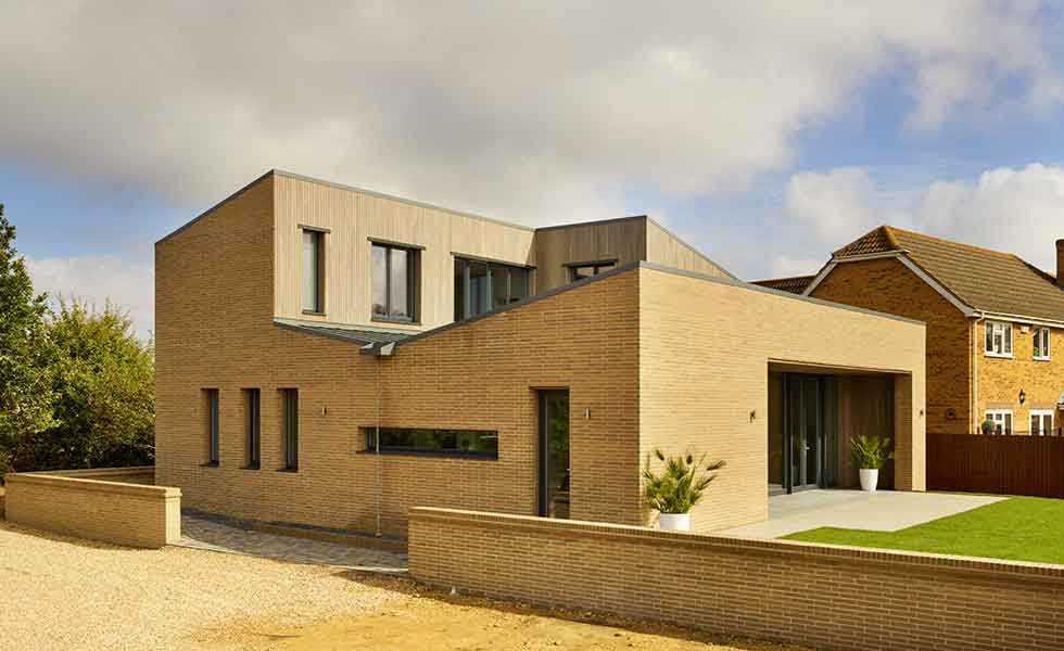 This stylish Passivhaus was designed by Potton as one of their show homes