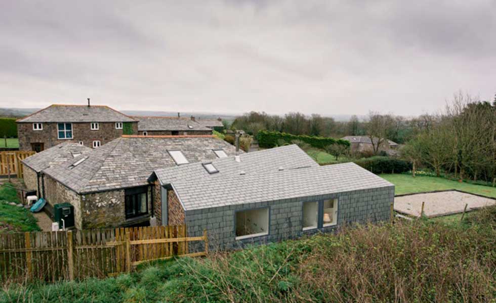 stone cottage with modern extension