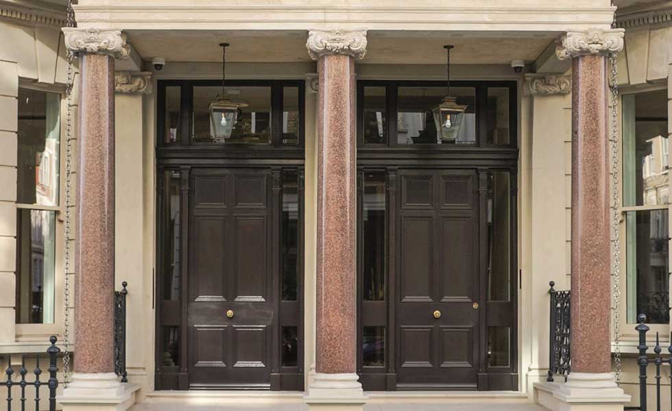 george barnsdale two doors column