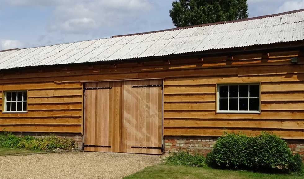 larch cladding