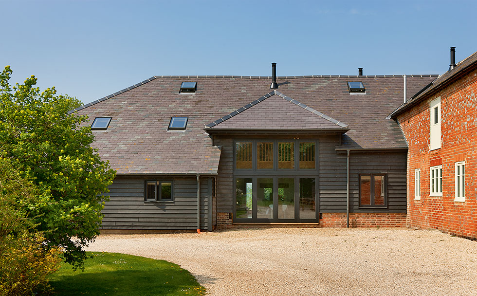 oak frame barn conversion