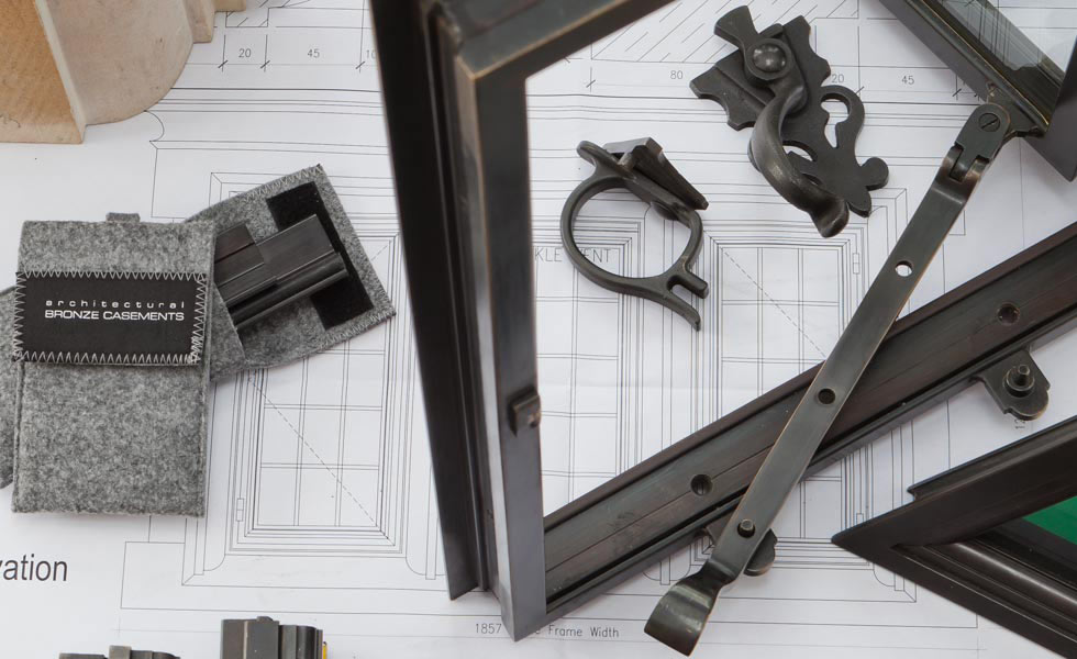 architectural bronze casements ironmongery