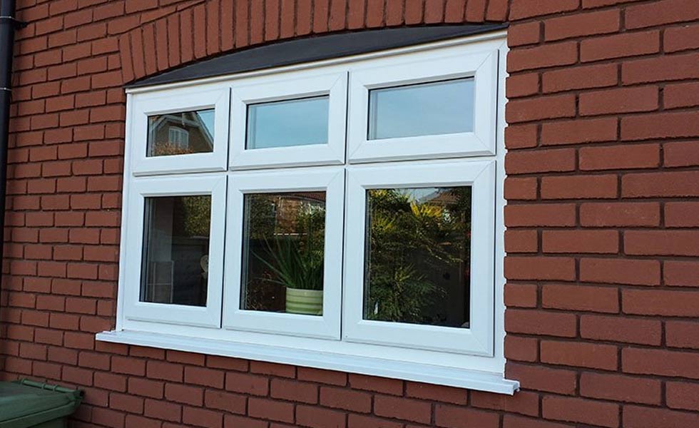 collier row glass rehau window