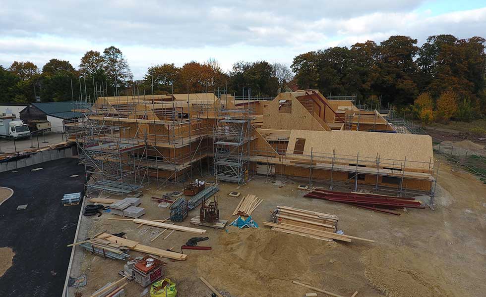 SIPS UK commercial building view