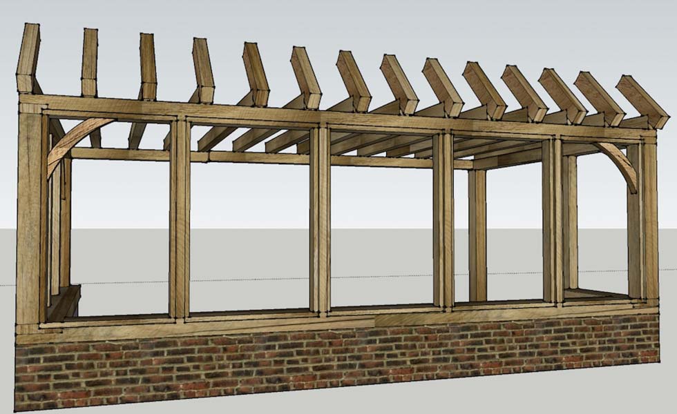 tradoak 3D Framing and Design