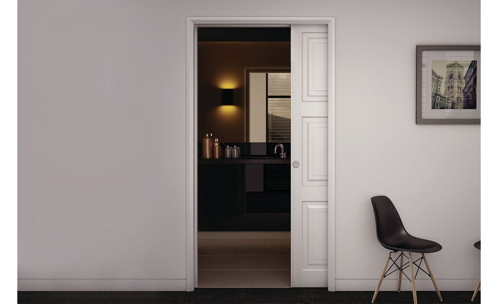 The KLÜG Ultra Pocket Door Kit is ideal for room dividers, en-suites and closets