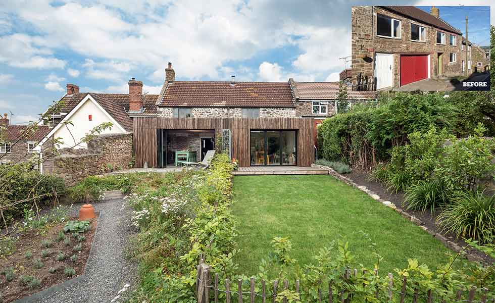 A set of two remodelled and restored cottages