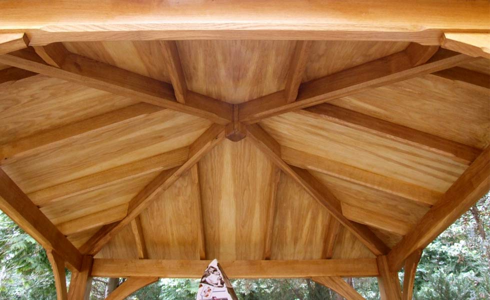 edward & Hampson bespoke joinery roof
