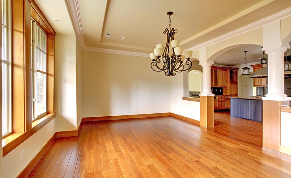 Purely electrique warm water underfloor heating room