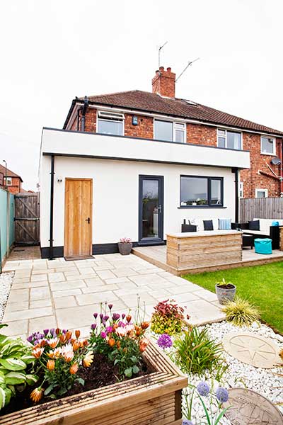 Thanks to a new kitchen extension, this formerly cramped 1930s semi-detached home now offers the family with much-needed additional space