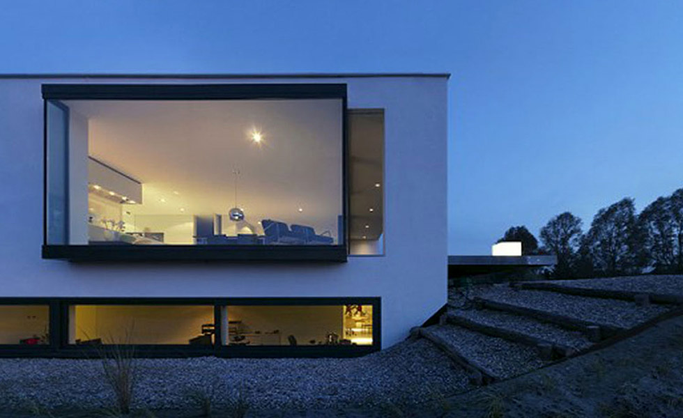 haute panoramic glazing schueco glass box