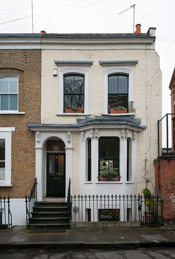 Renovated terraced house