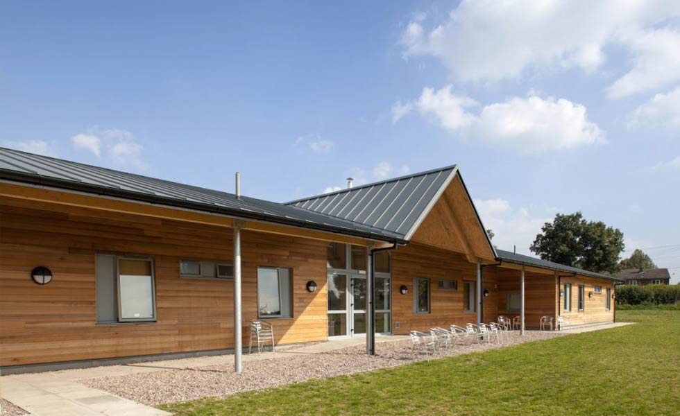 SIPS Clays LLP Laches community centre exterior