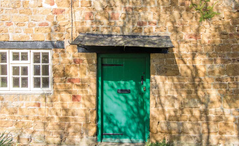 Mabel's front door will have an original door knocker restored