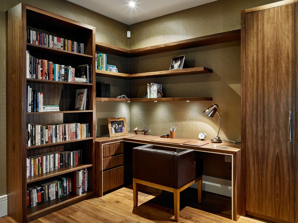 traditional style home office