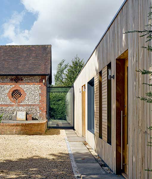 Period house with contemporary extension