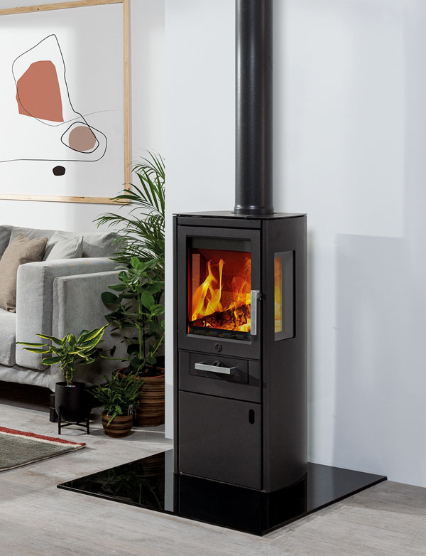 Varde's Bornholm woodburning stove