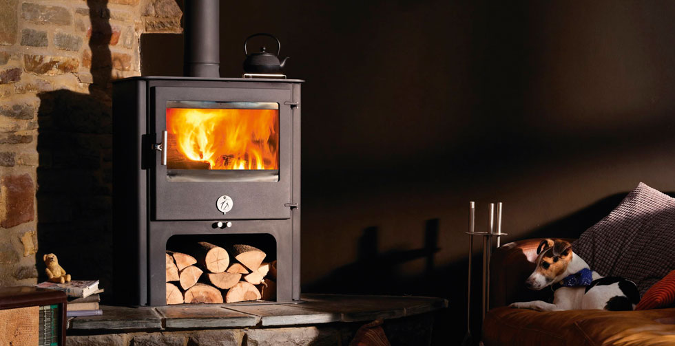 Chilli Penguin Chubby 8 woodburning stove