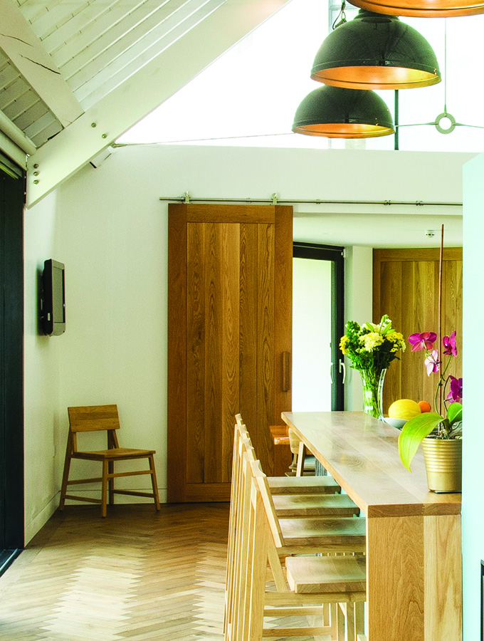 barn style sliding door wood