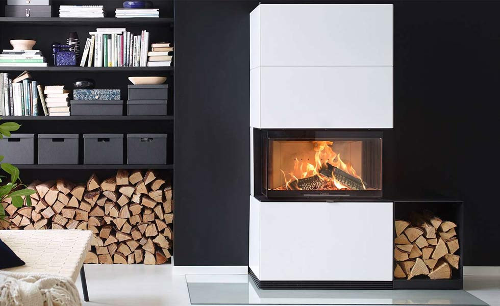 contura white rectangle stove