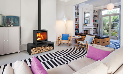 The Aspect wood burner range from Hunter Stoves