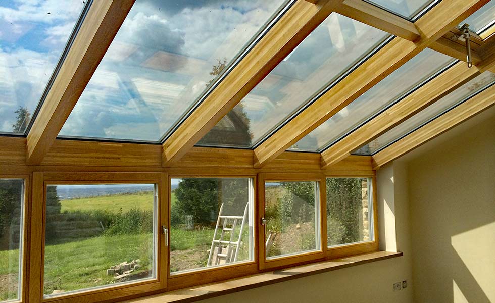 curtain walling timber