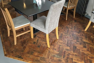 treatex Block Parquet Floor with Matt Hardwax Oil