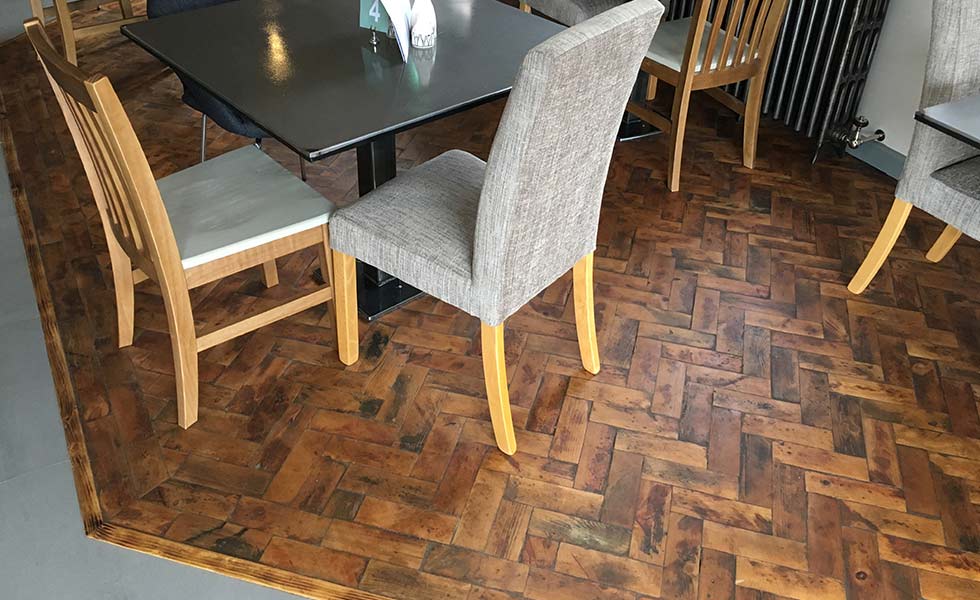 treatex Block Parquet Floor with Matt Hardwax Oil